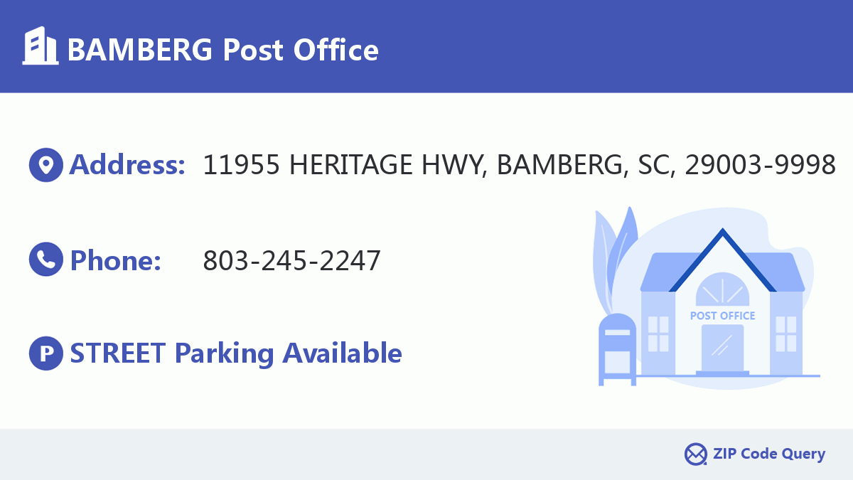 Post Office:BAMBERG