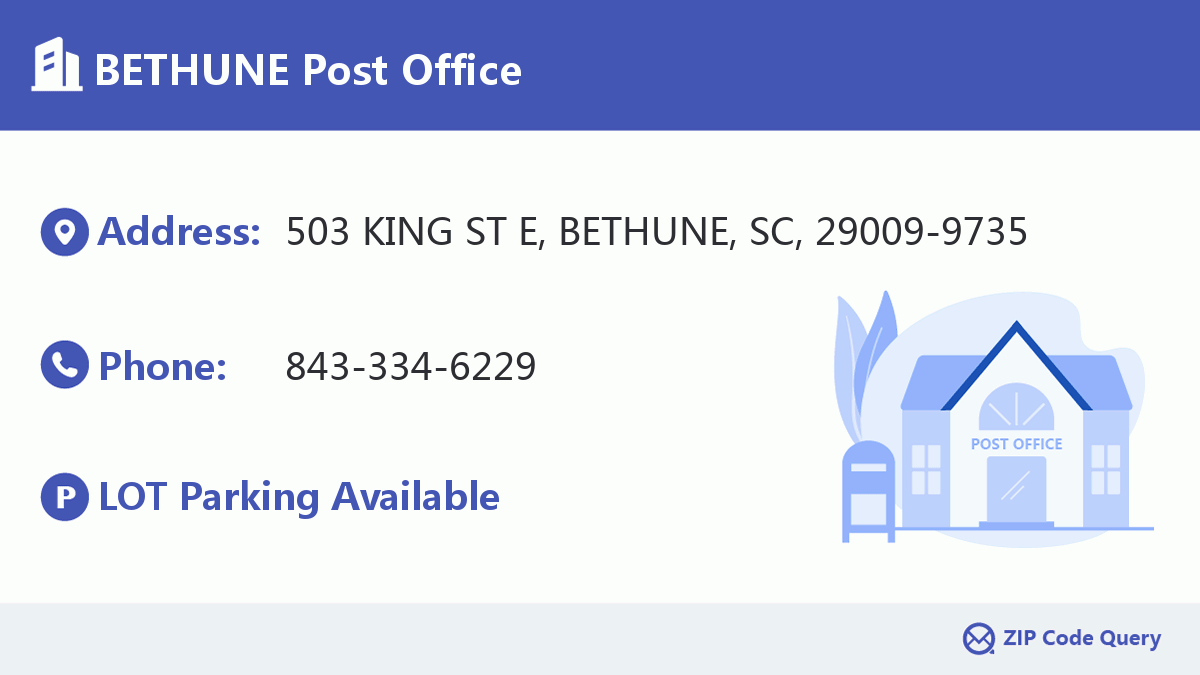 Post Office:BETHUNE