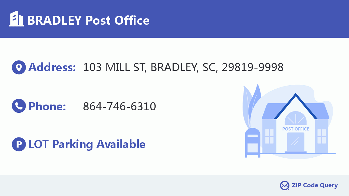 Post Office:BRADLEY