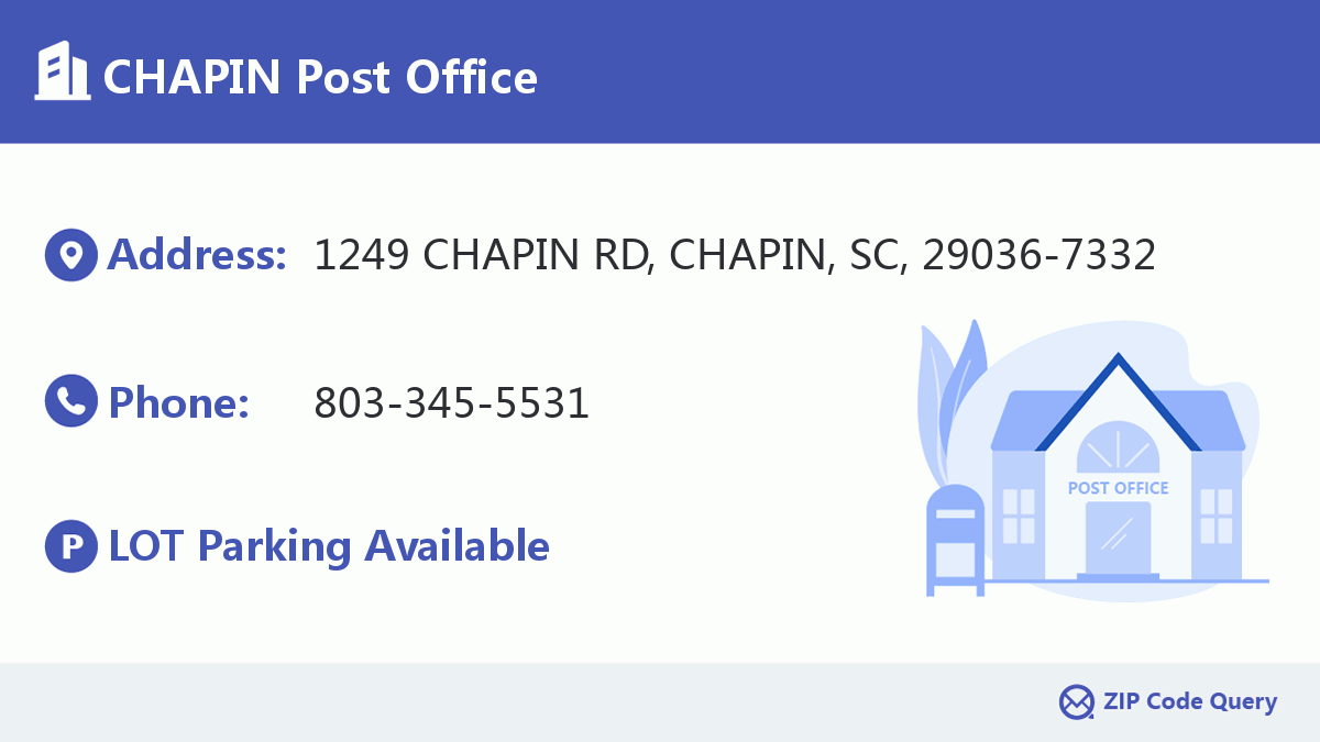 Post Office:CHAPIN