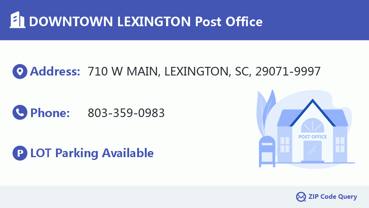 Post Office:DOWNTOWN LEXINGTON