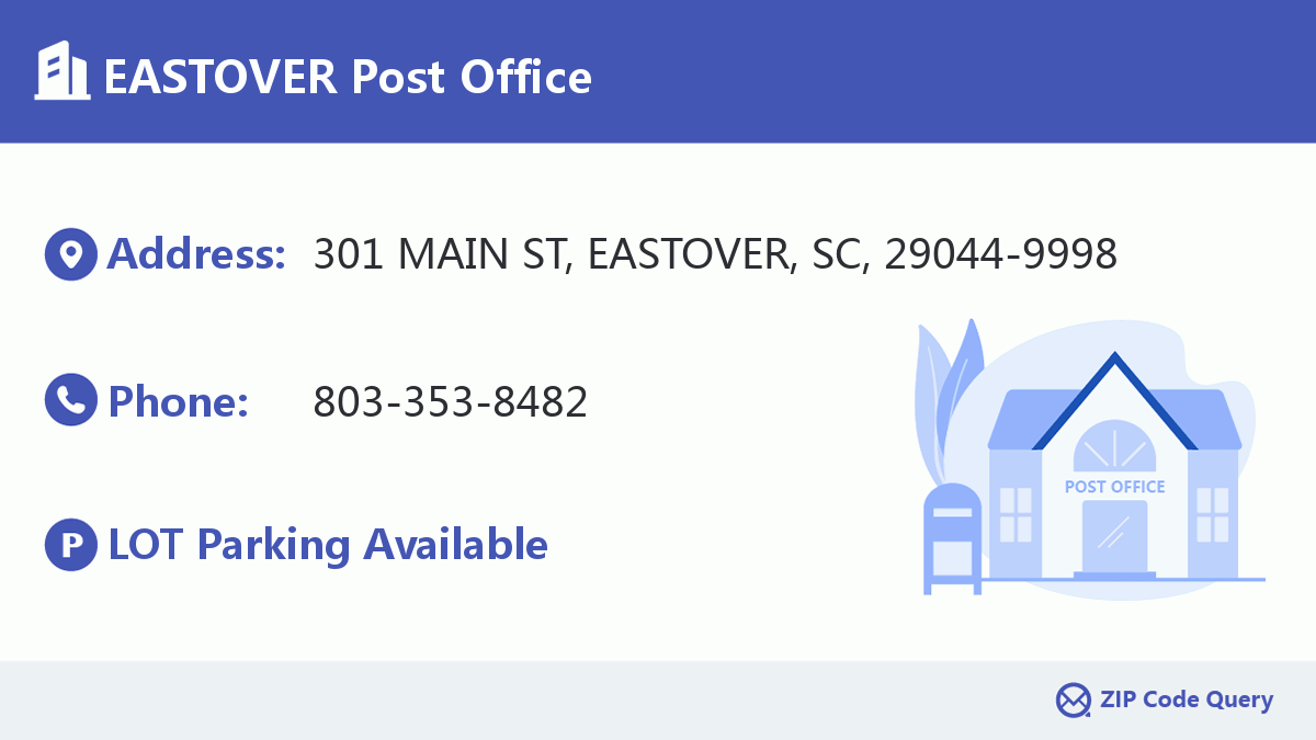 Post Office:EASTOVER