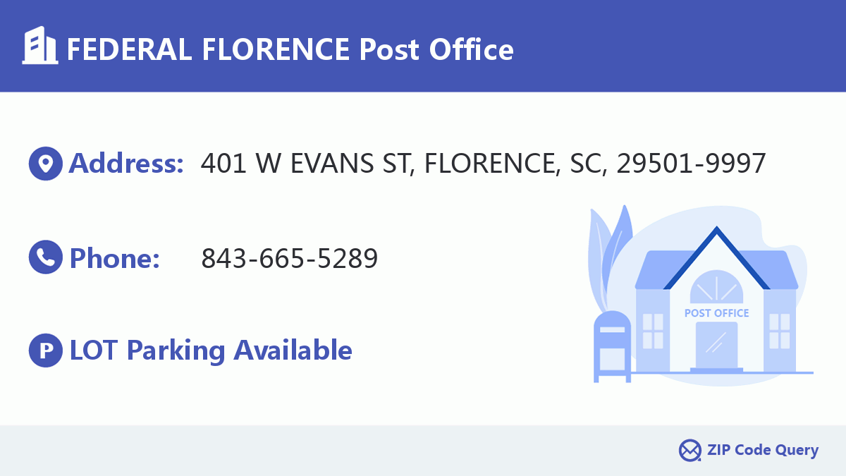 Post Office:FEDERAL FLORENCE