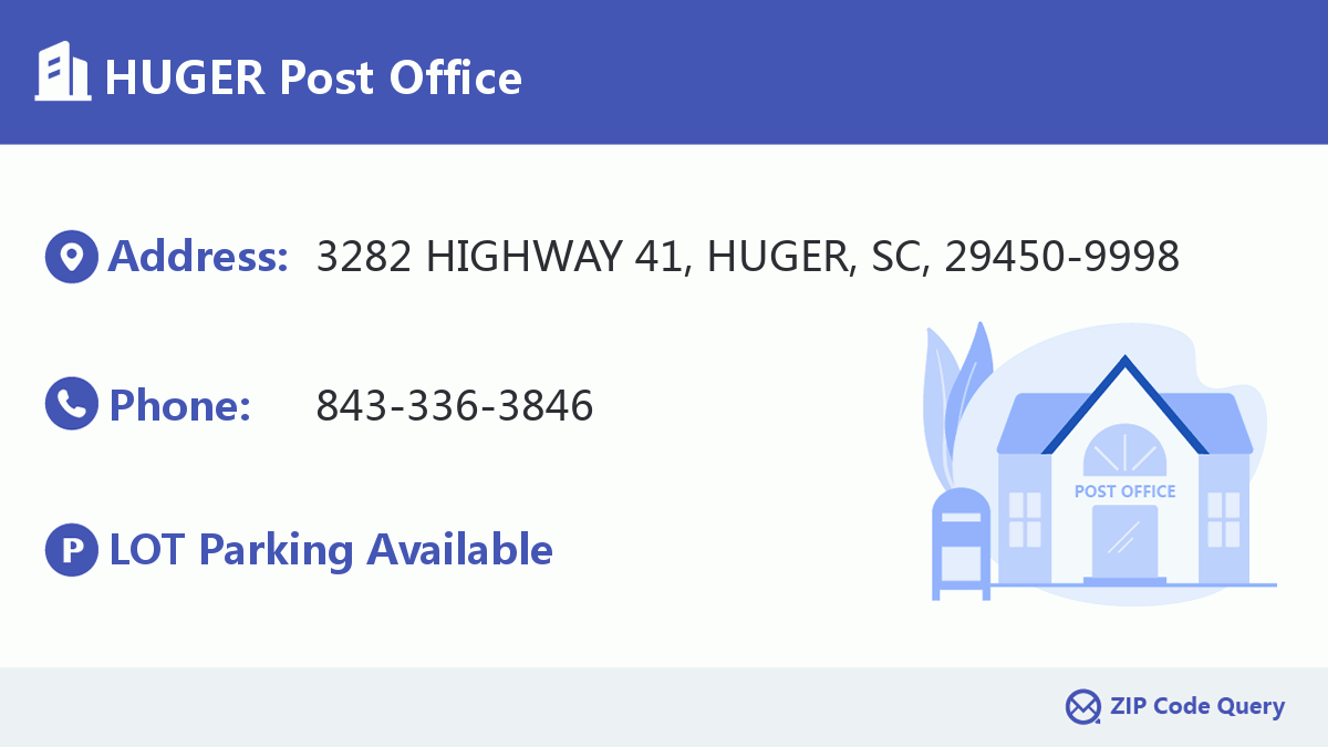 Post Office:HUGER