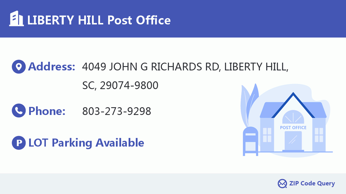 Post Office:LIBERTY HILL