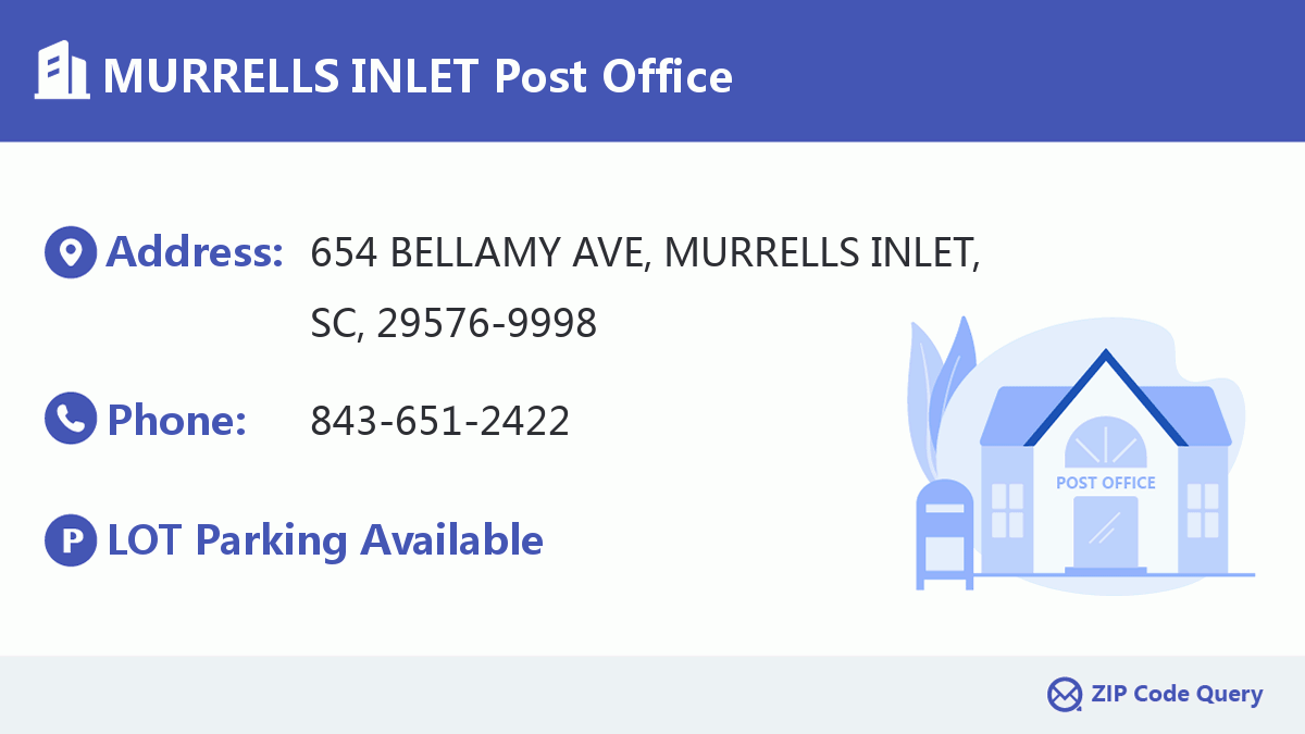 Post Office:MURRELLS INLET