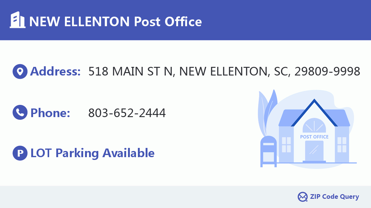 Post Office:NEW ELLENTON