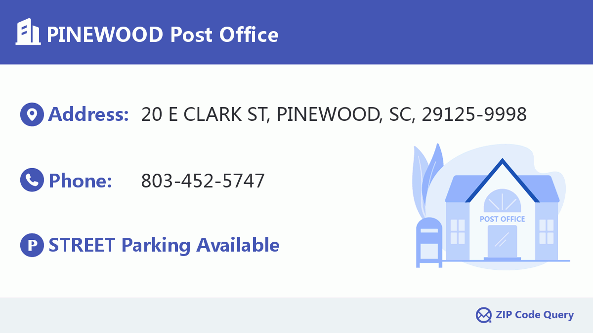 Post Office:PINEWOOD