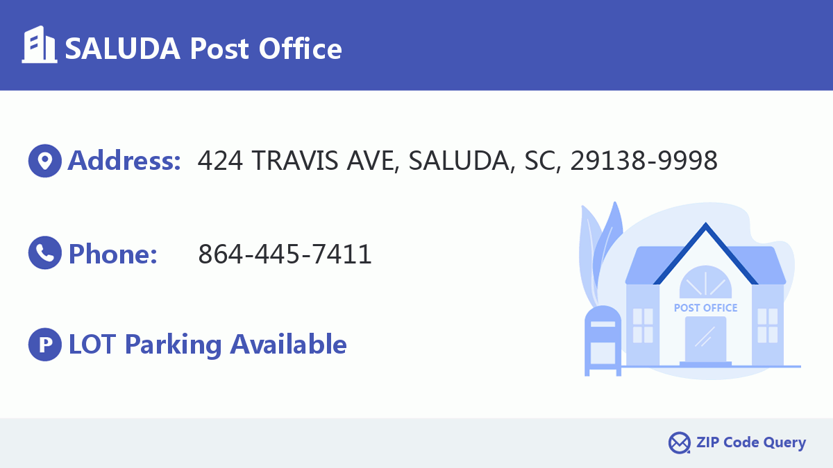 Post Office:SALUDA