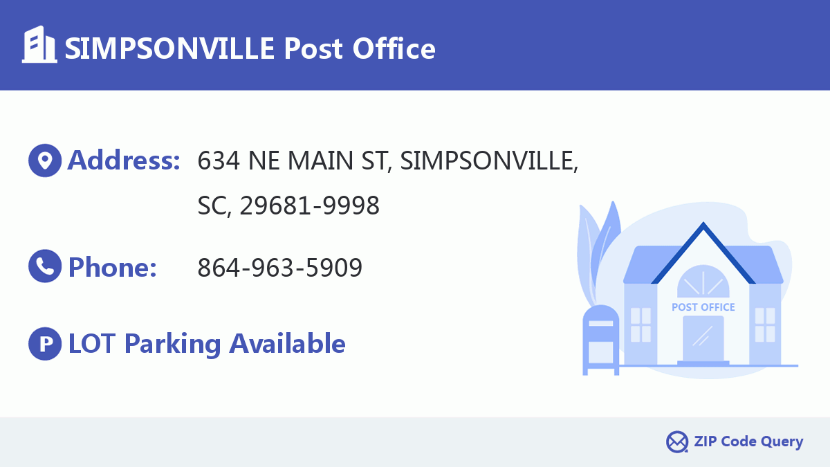 Post Office:SIMPSONVILLE