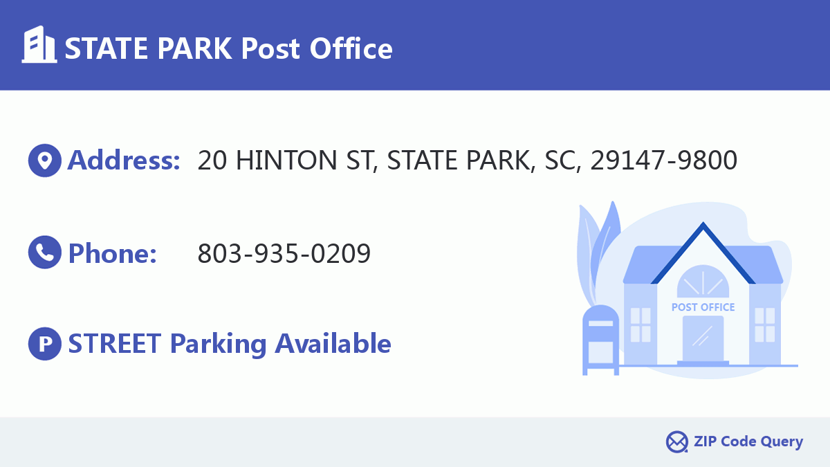 Post Office:STATE PARK