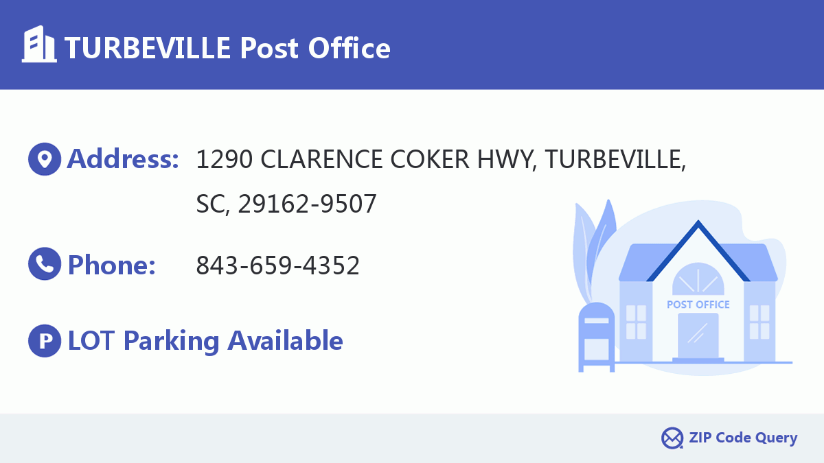Post Office:TURBEVILLE