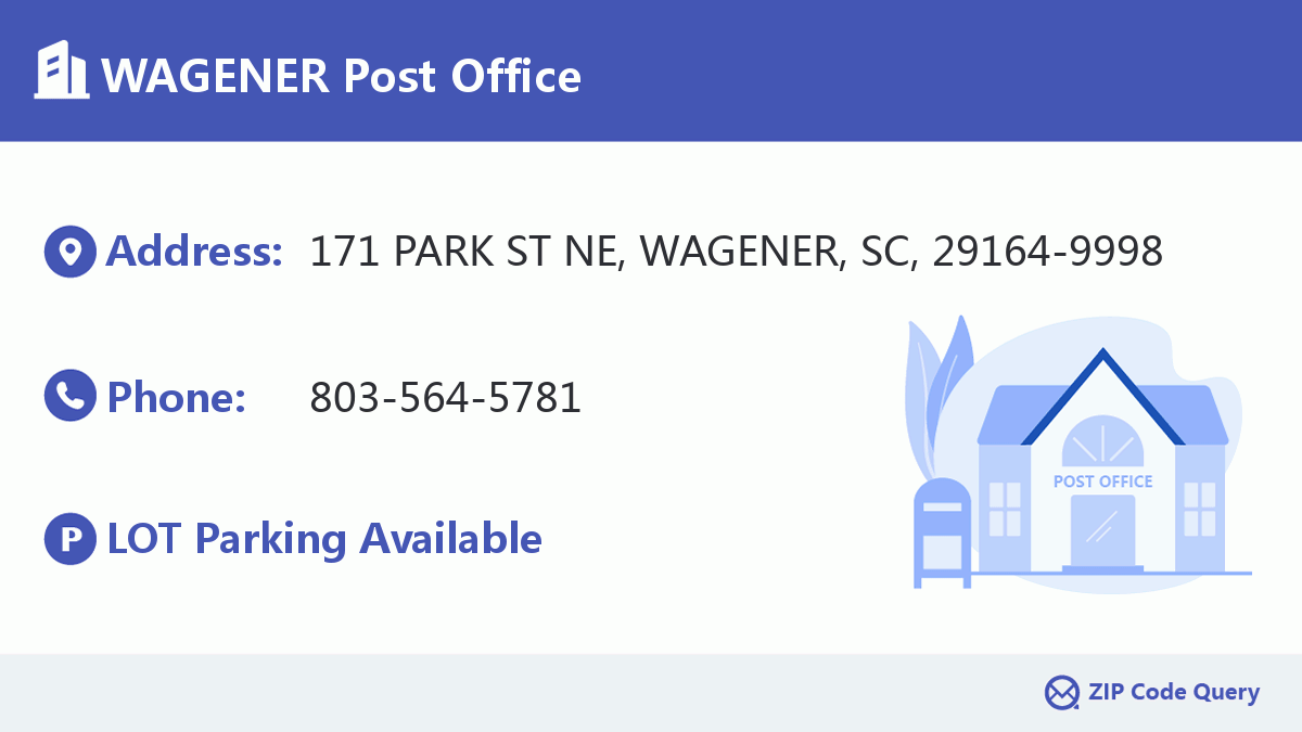 Post Office:WAGENER