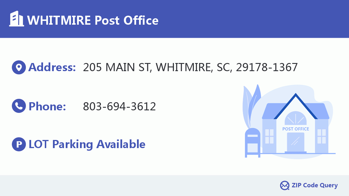 Post Office:WHITMIRE