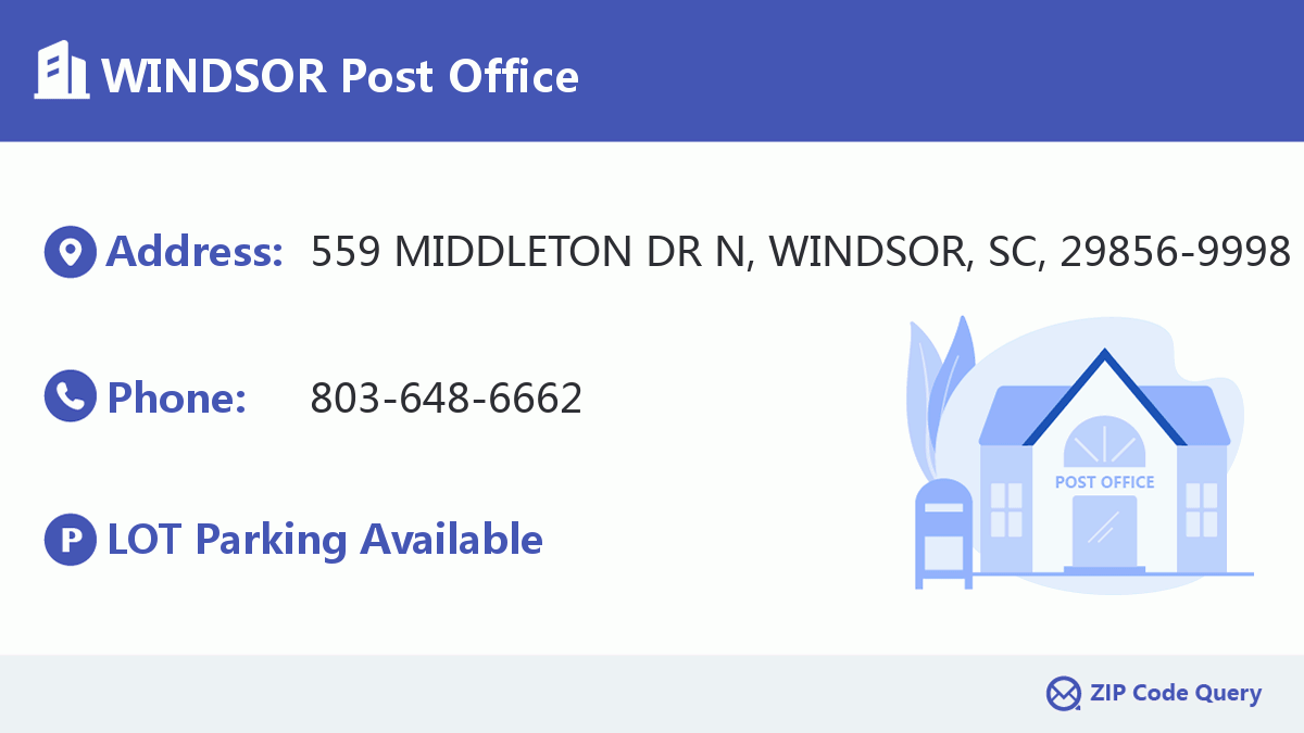 Post Office:WINDSOR